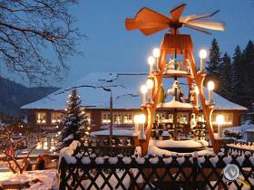 Pyramide an der Tellkoppenstra&szlig;e in Kurort Kipsdorf